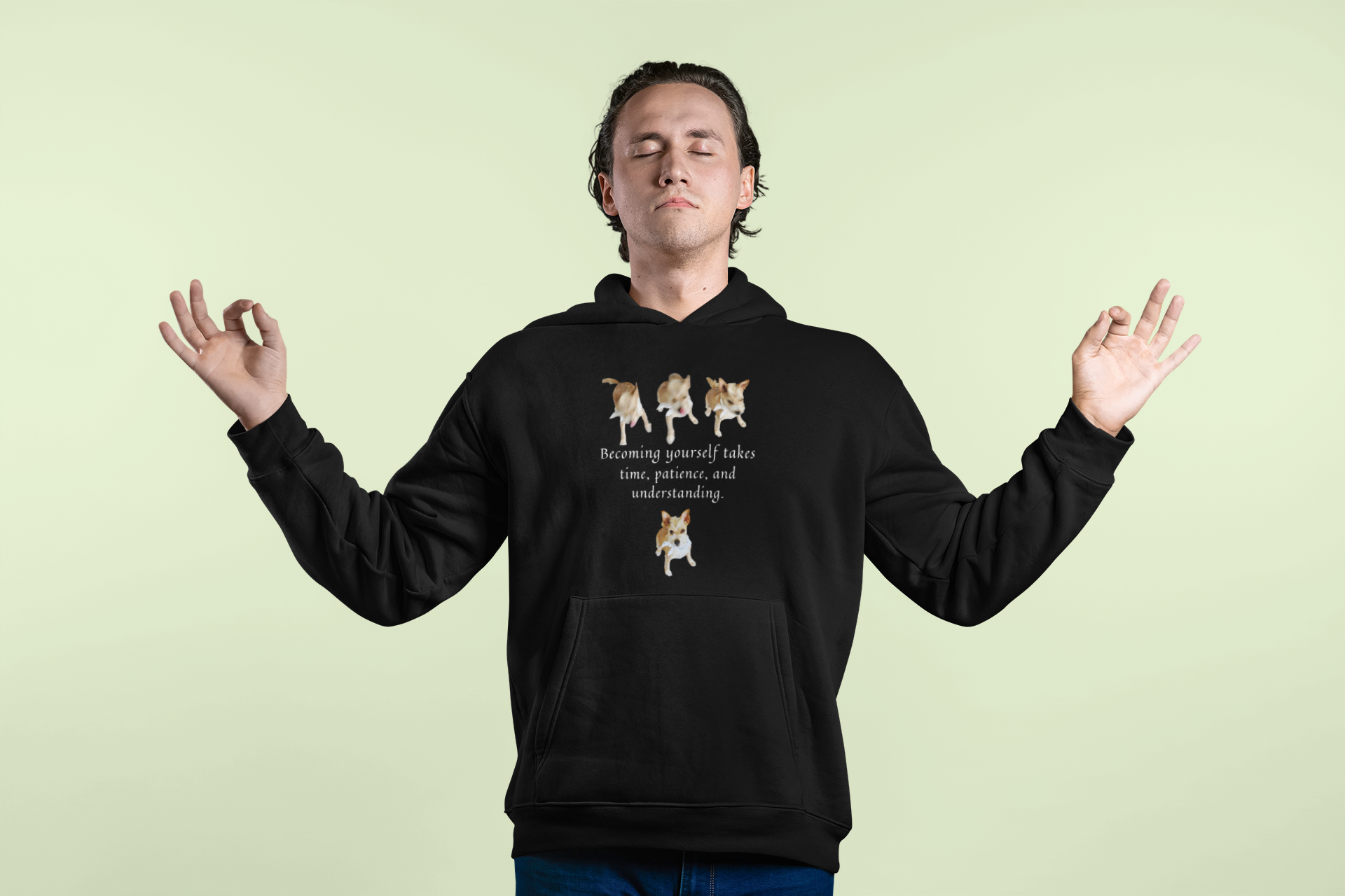 Becoming yourself takes time, patience, and understanding Sweatshirt